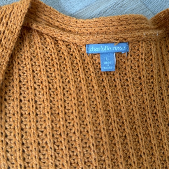 Charlotte Russe Women’s Open Long Cardigan - Large - Picture 4 of 5